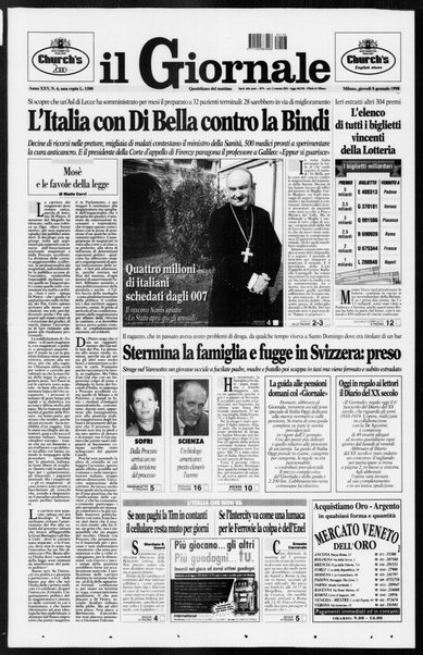 Il giornale : quotidiano del mattino